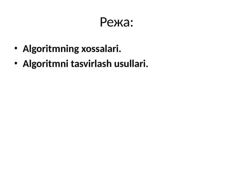Algoritmlar 3
