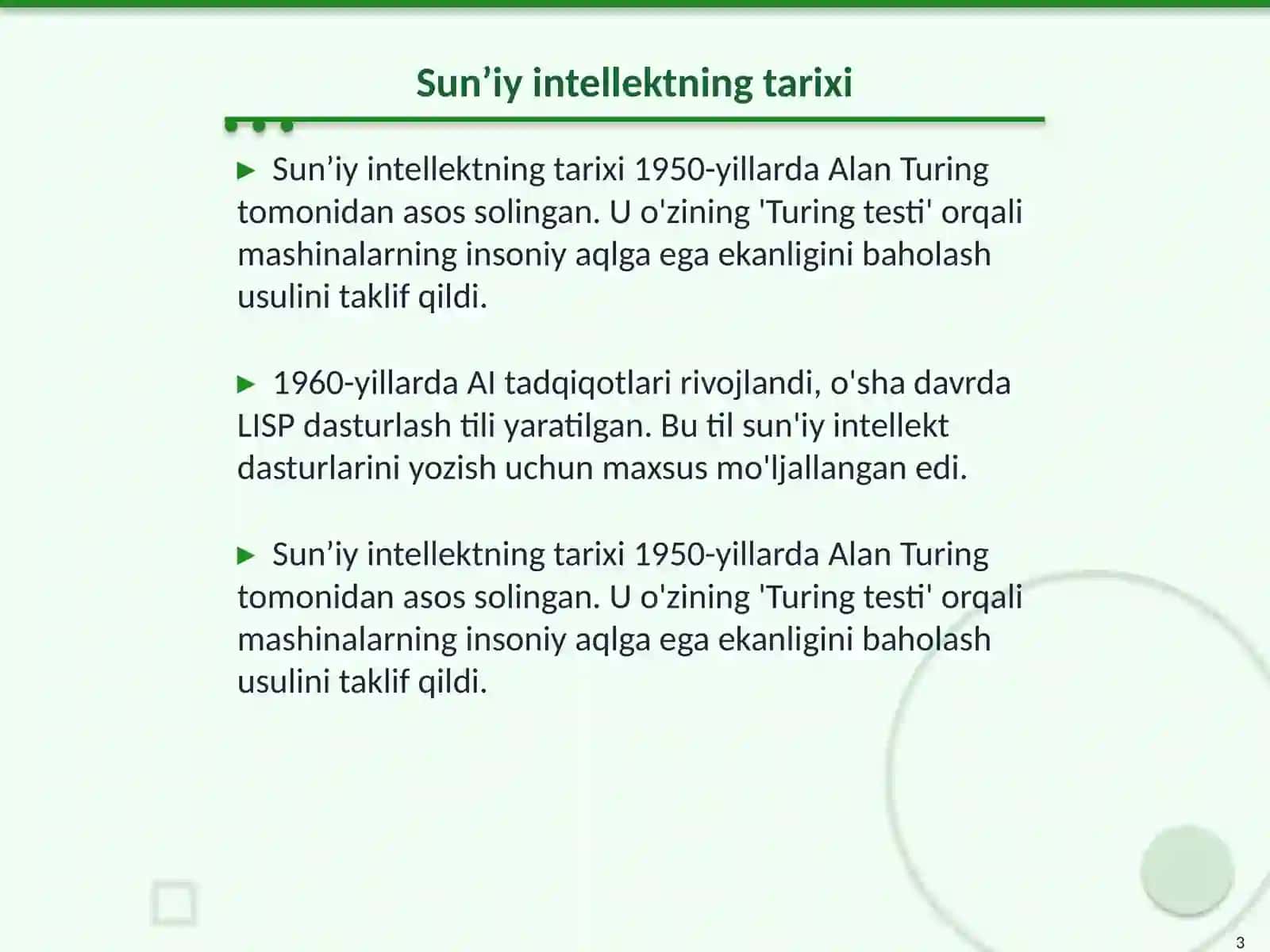 Sunʼiy intellekt 3