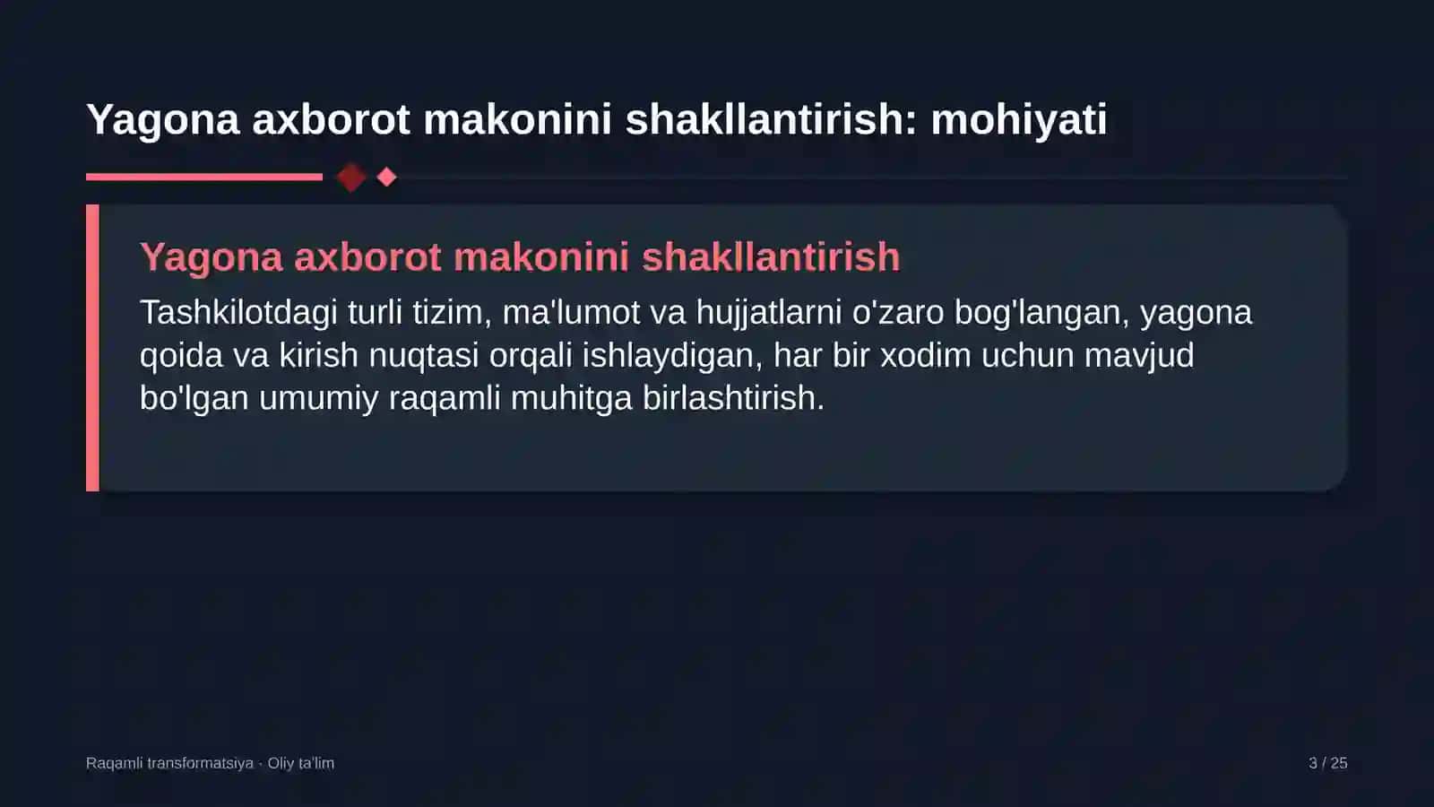echkichilikda yagona axborot makonini shakllantirish 9283 3