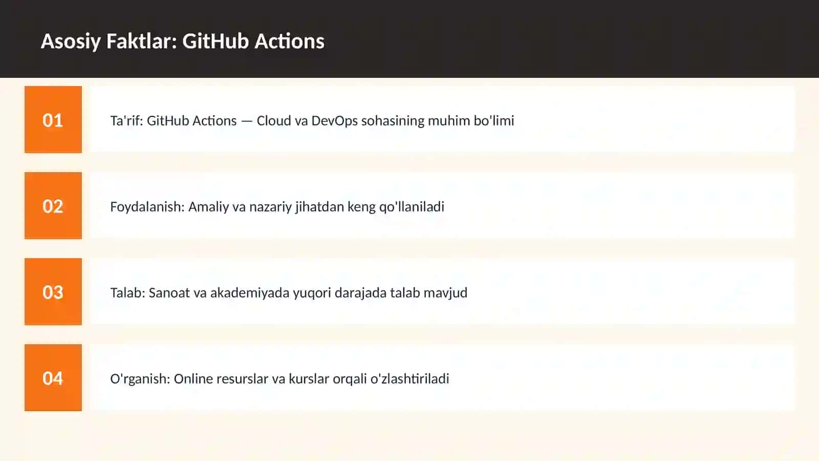 GitHub Actions 3