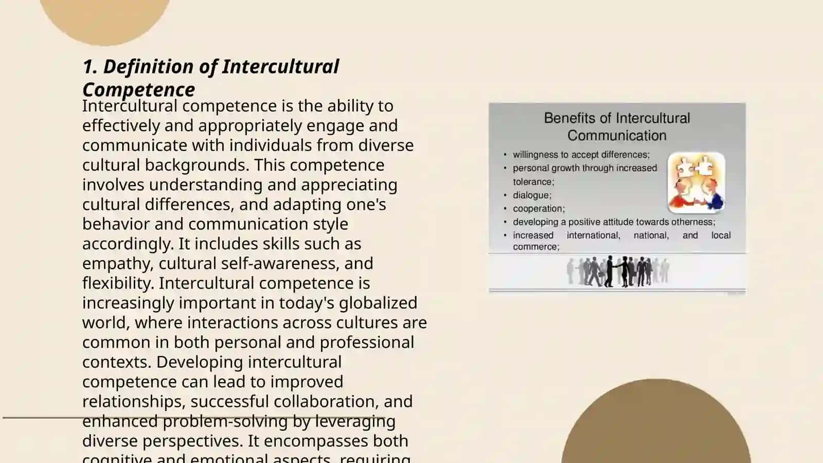 Intercultural competence 3