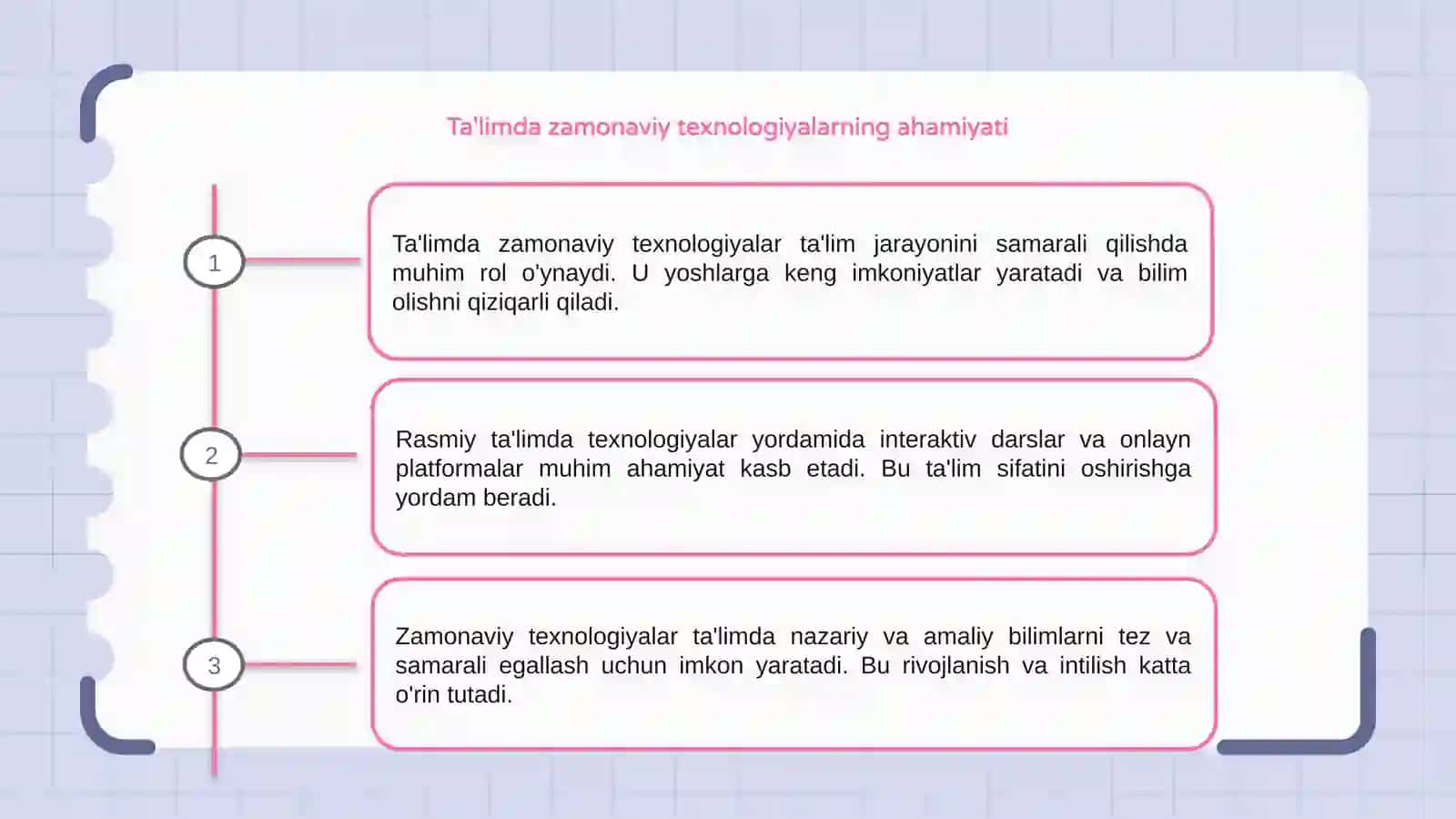Ta'limda zamonaviy texnologiyalar 3