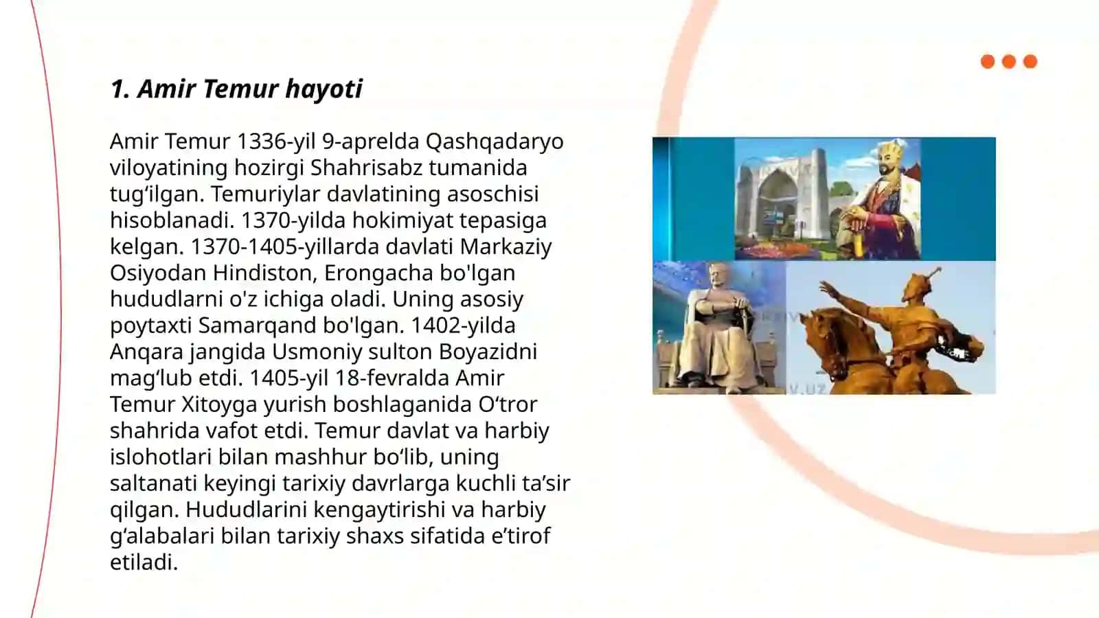 Amir Temur davlat arbobi 3