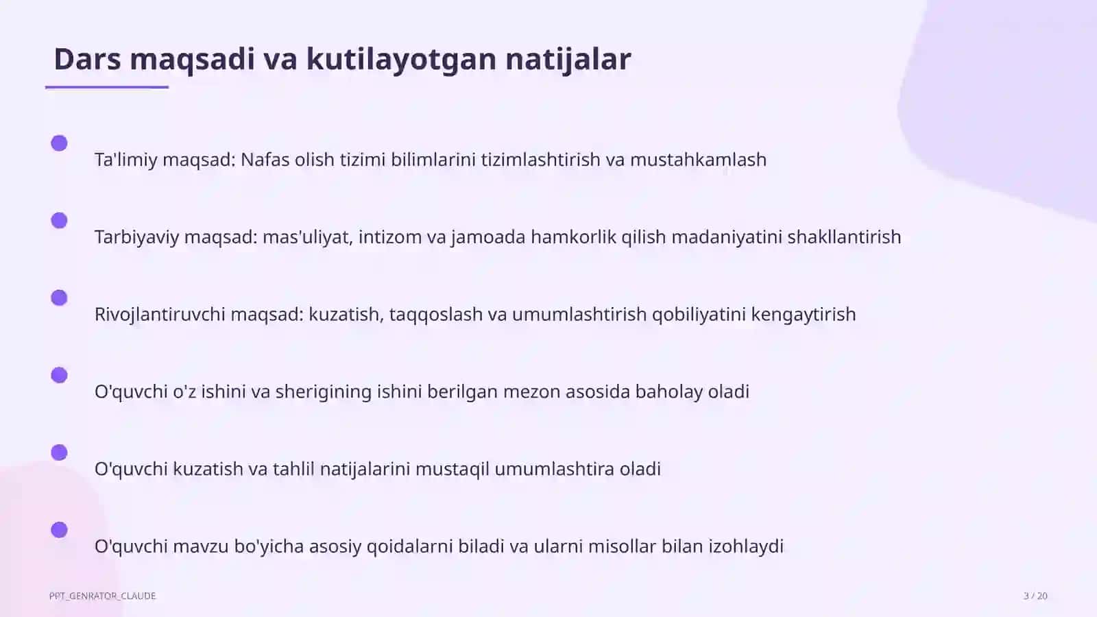 Nafas olish tizimi (8-sinf) 3