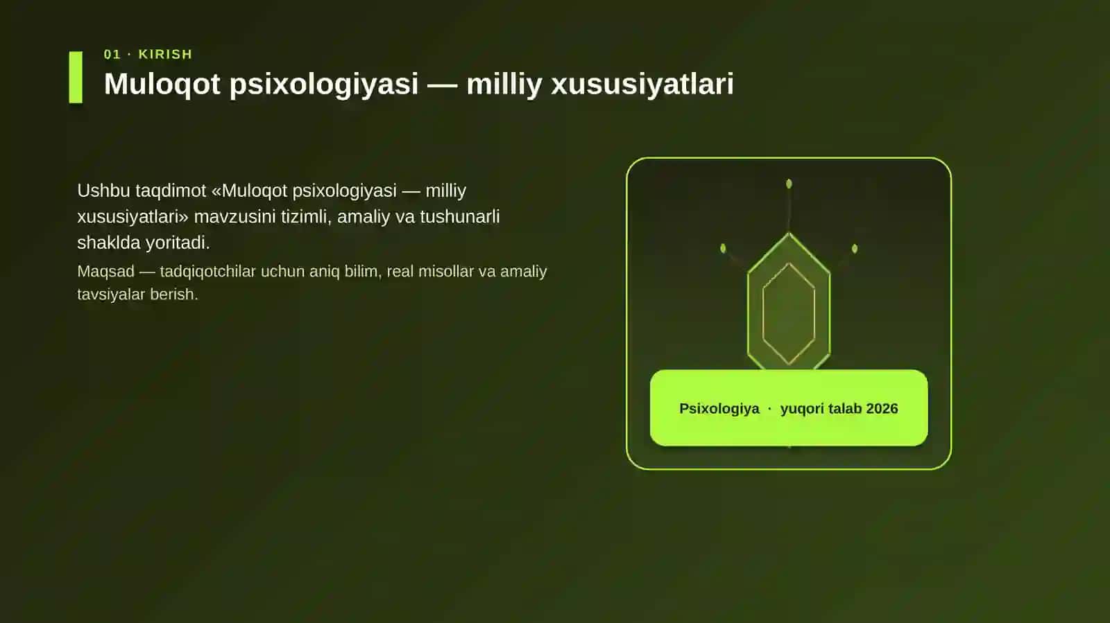 Muloqot psixologiyasi — milliy xususiyatlari 3