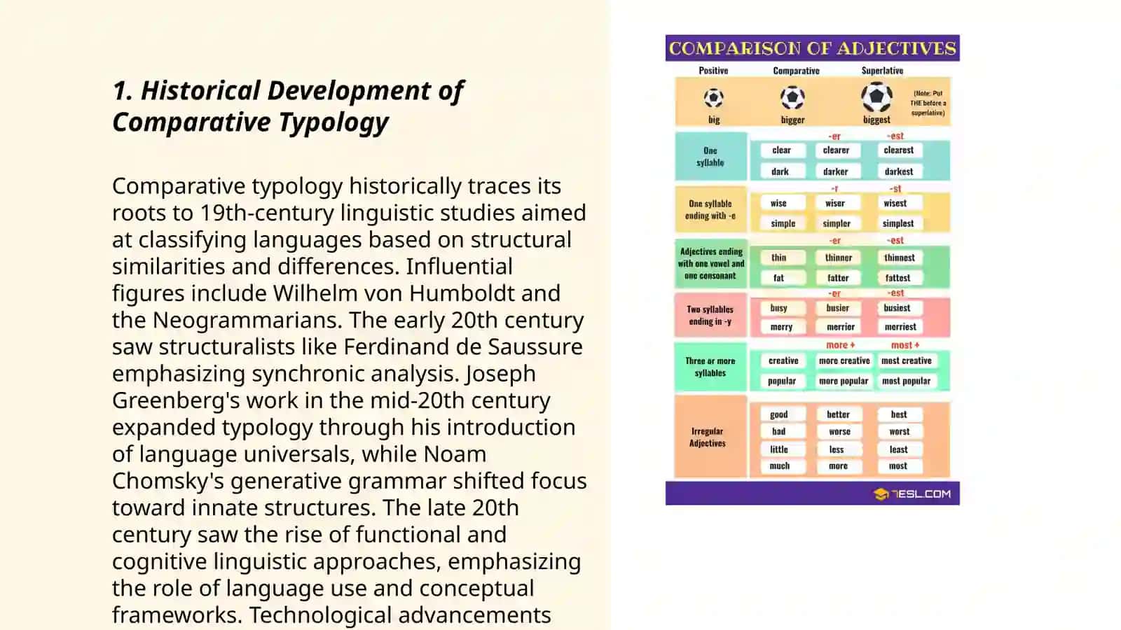Comparative Typology and its major distinctive features 3