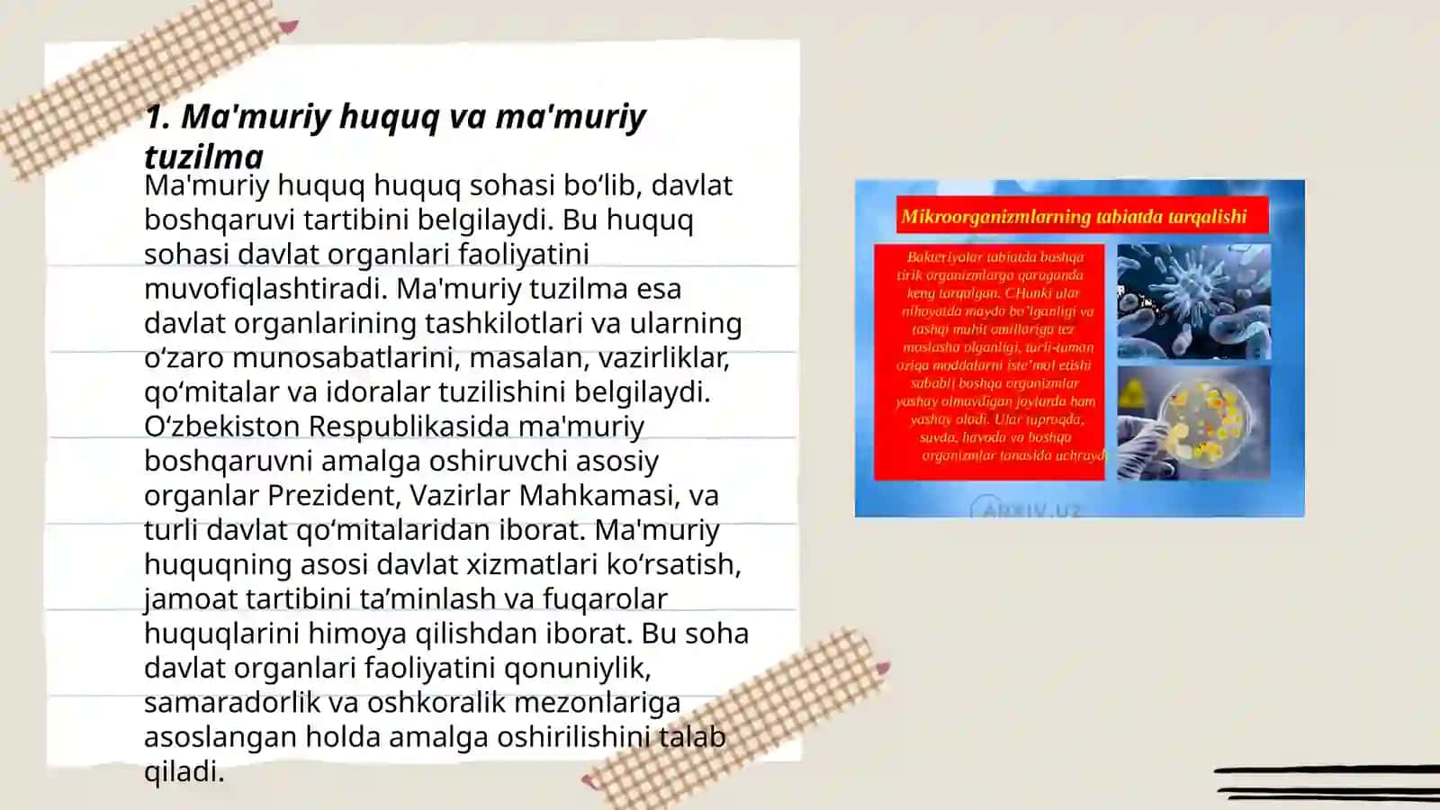 Maʼmuriy jarayon va ma’muriy protseduralar 3