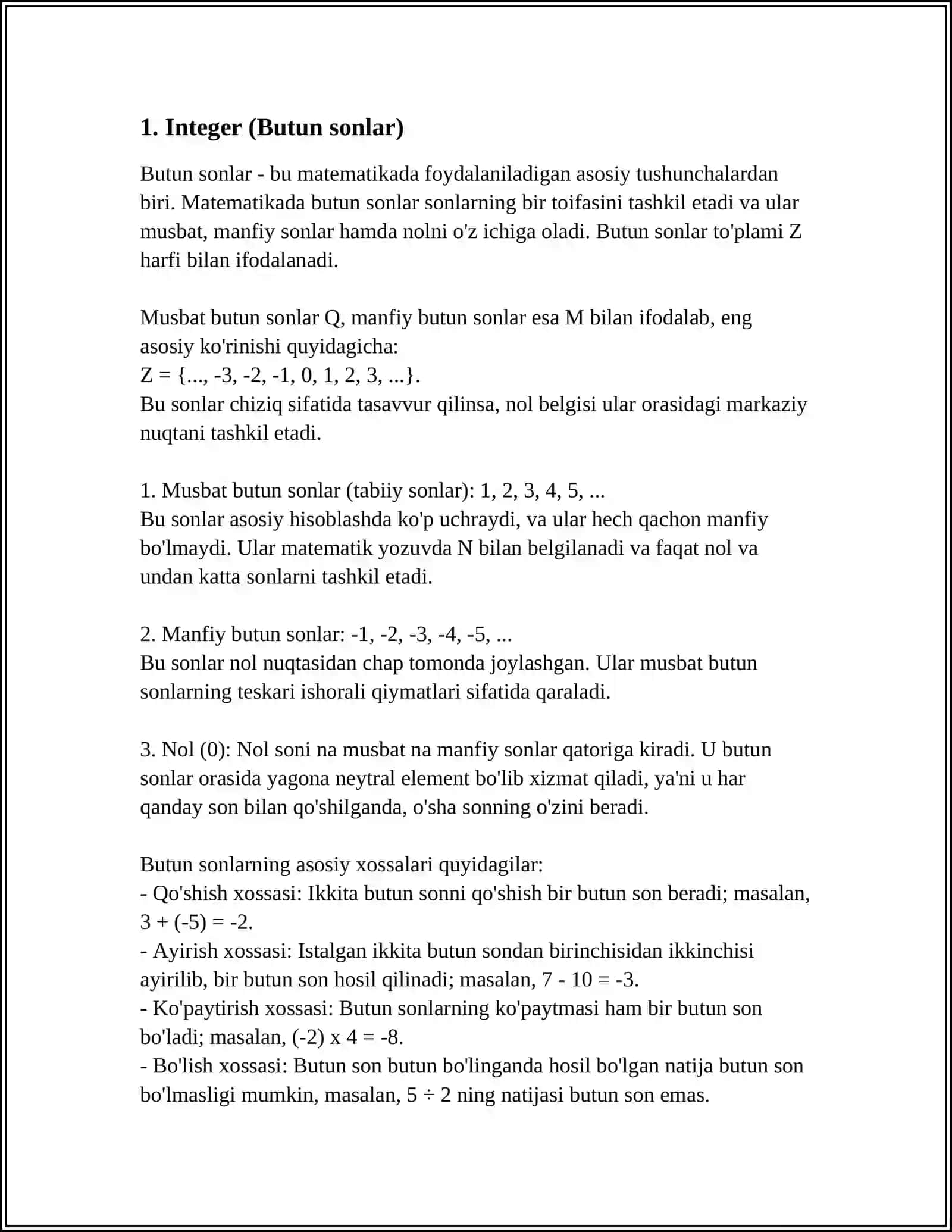 PYTHON DASTURLASH TILIDAN MA'LUMOT TURLARI 3