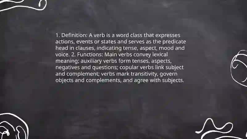 The Verb 3