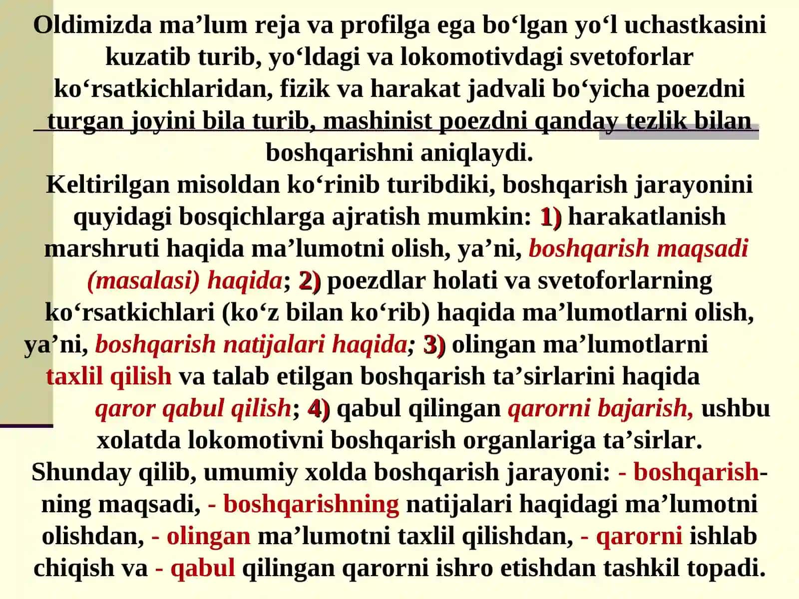 CHIZIQLI AVTOMATIK BOSHQARISH TIZIMLARI 3