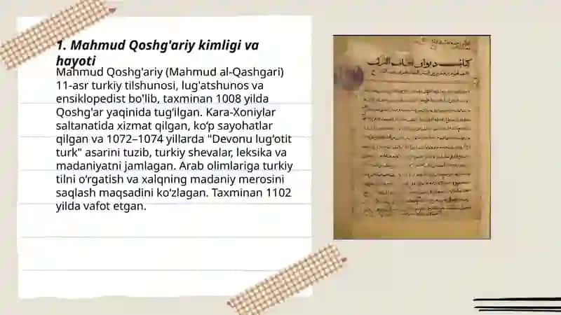 "Devonu lug'otit turk" asarı 3