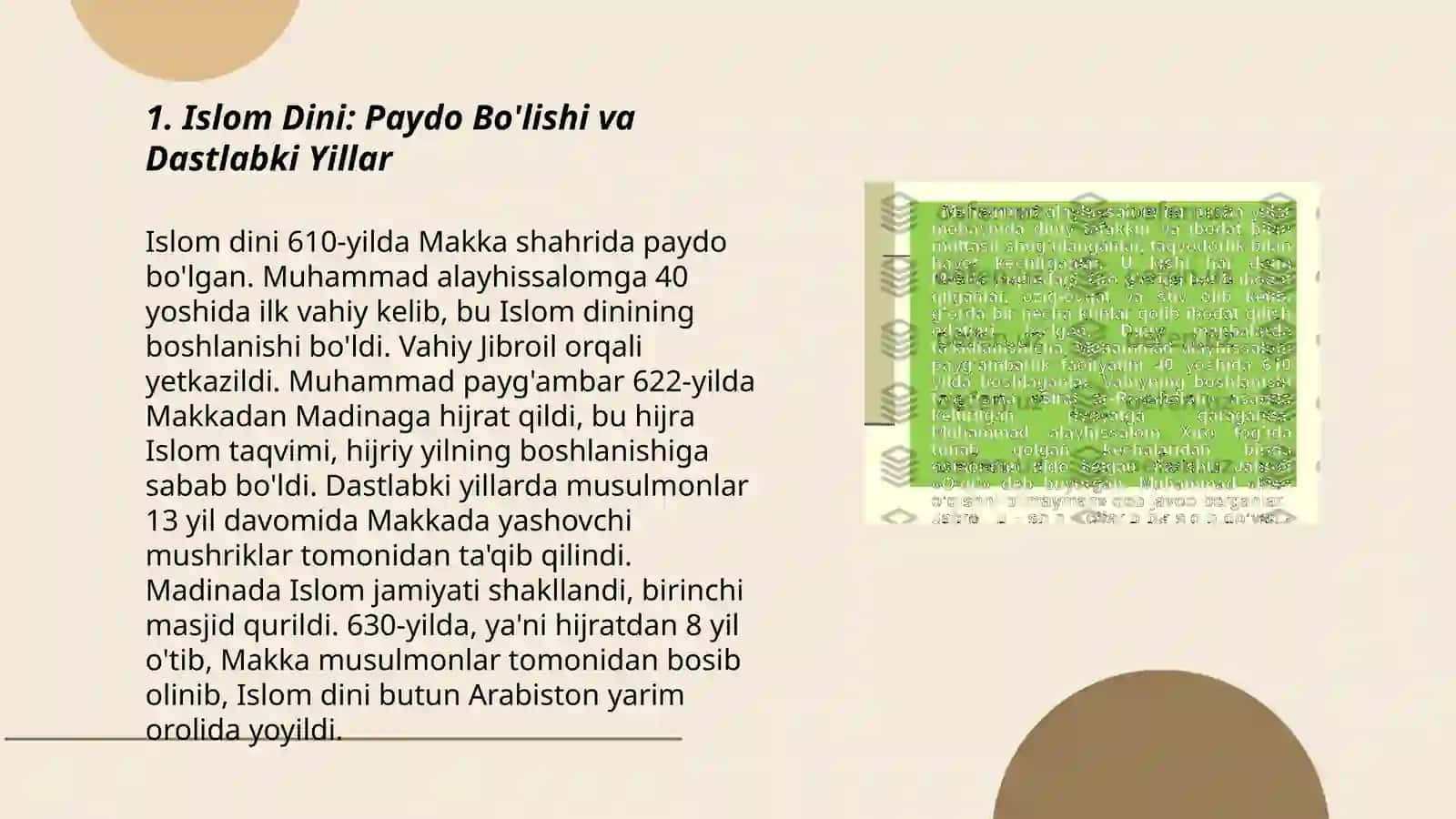 Islom dini tarixi va mohiyati 3
