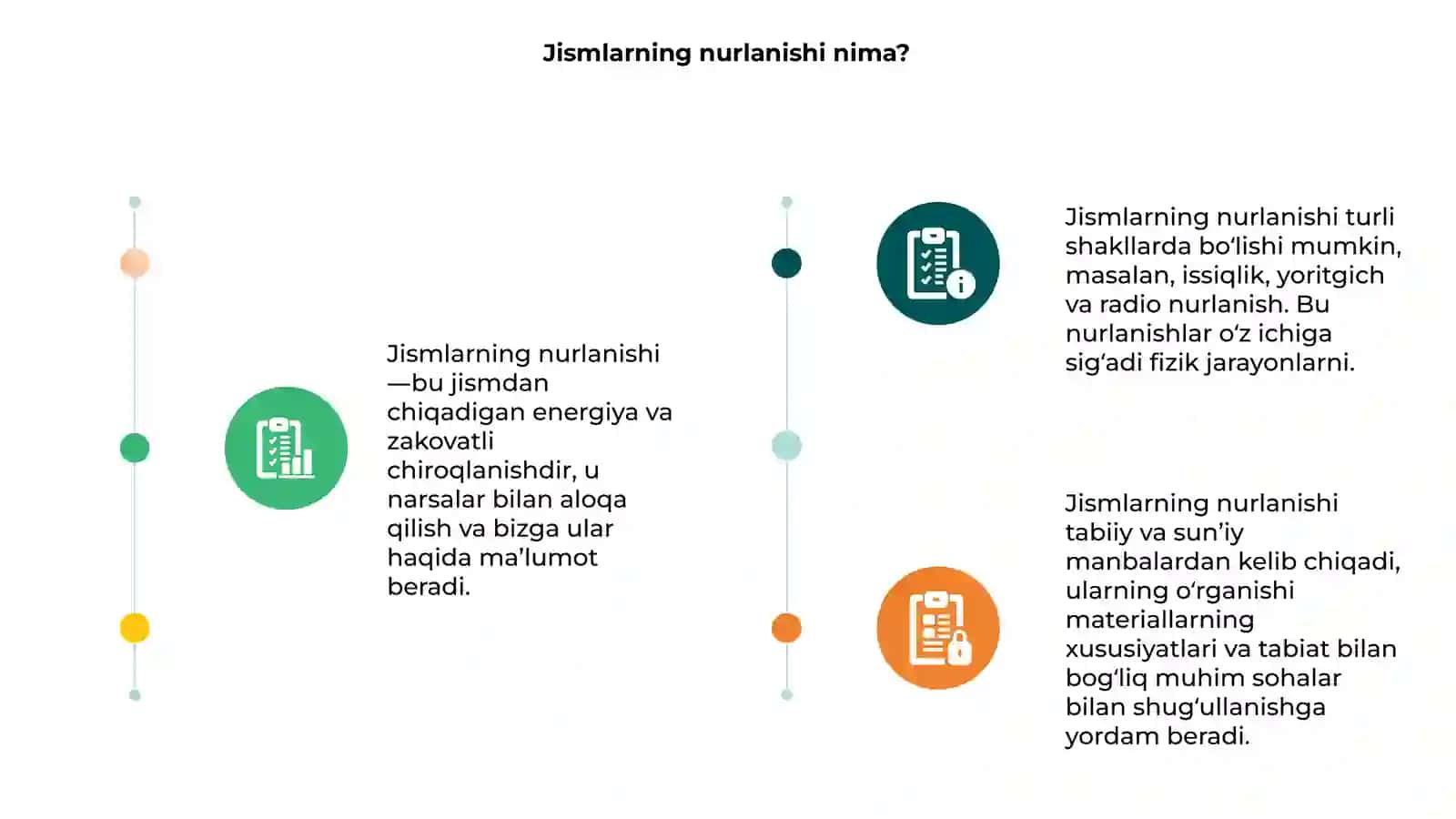 Jismlarning nurlanishi 3
