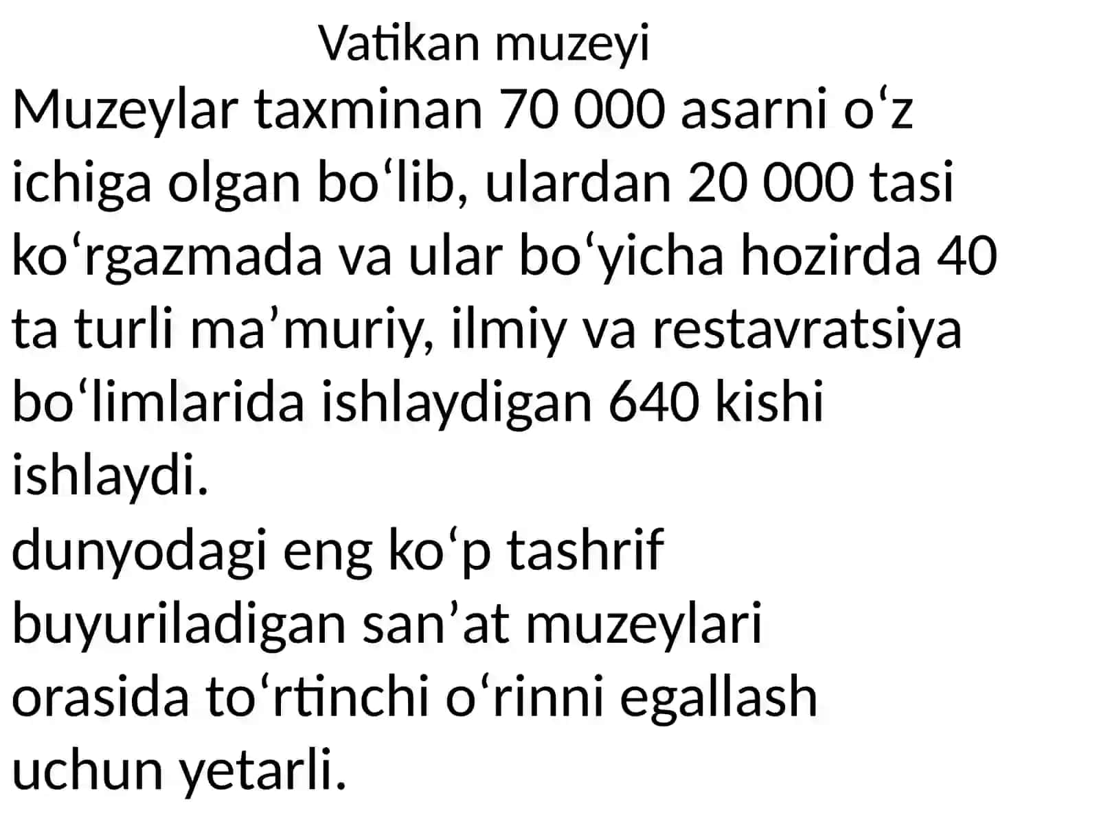 Jahon muzeyi: Vatikan muzeyi☹️☹️☹️☹️☹️ 3