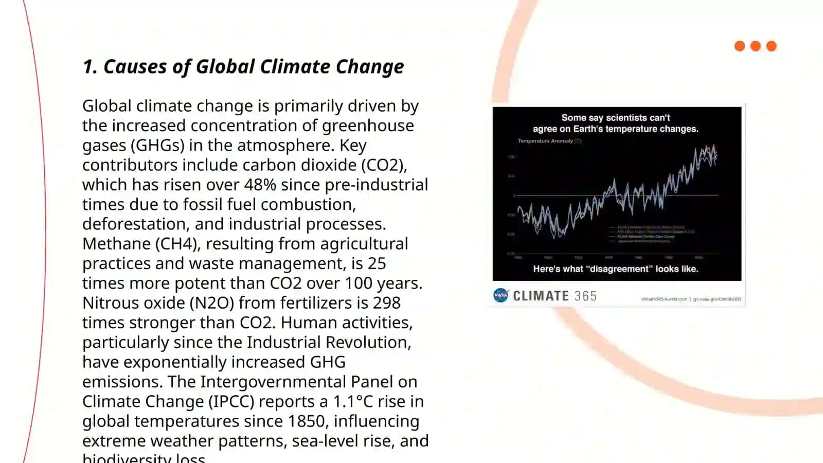 Global climate change 3