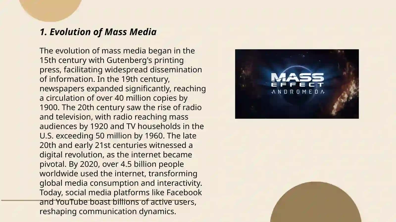 Mass media 3