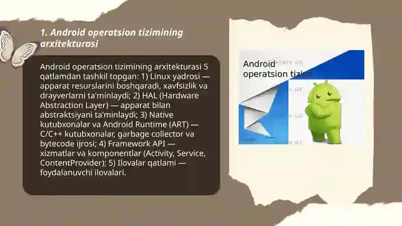 Android mobil operatsion tizm 3