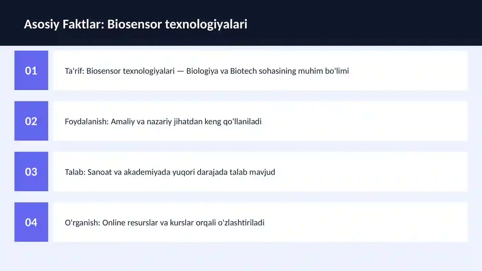 Biosensor texnologiyalari 3