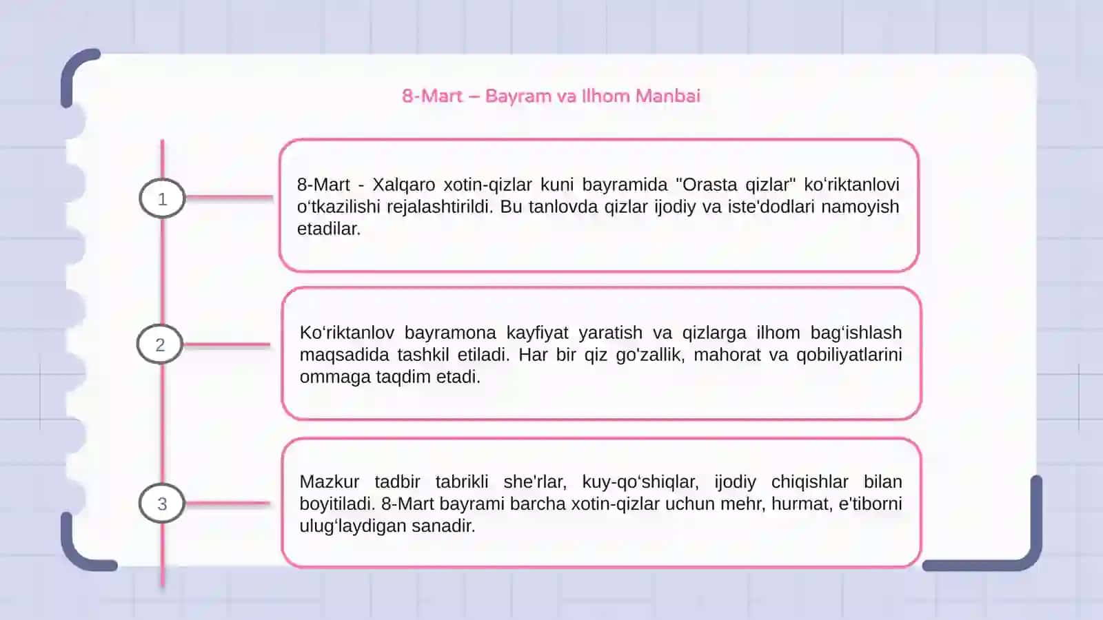"Orasta Qizlar" Ko‘rik-Tanlovi 3