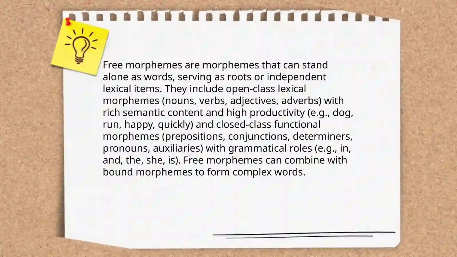 Types of morphemes 3