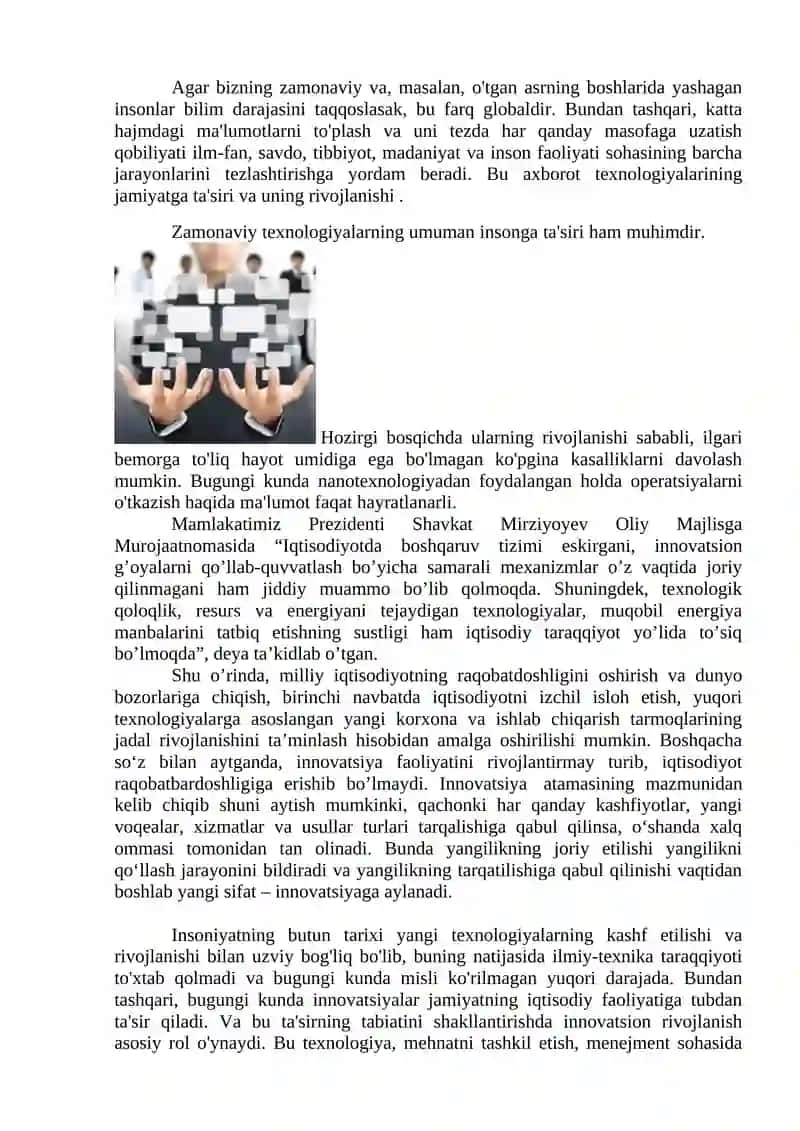 Moliyaviy innovatsiyalar va texnologiyalarning rivojlanishi 3