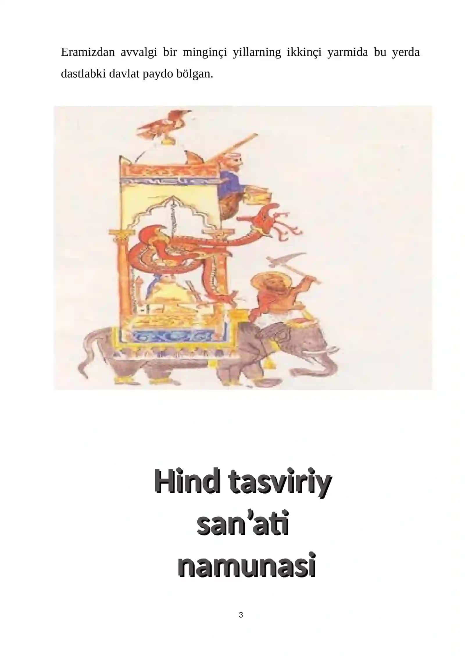 QADIMGI HINDISTON SAN’ATI 3