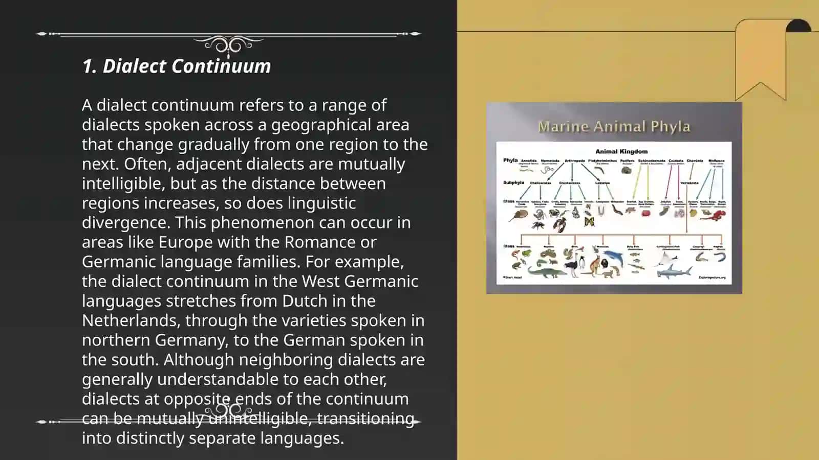 Areal classification of language 3