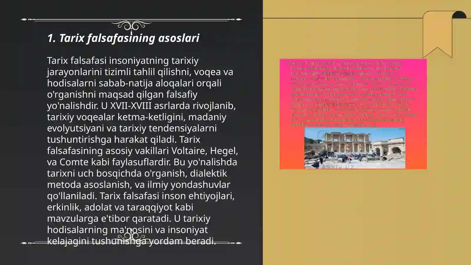 Tarix falsafasi sivilatsiya va madaniyati 3