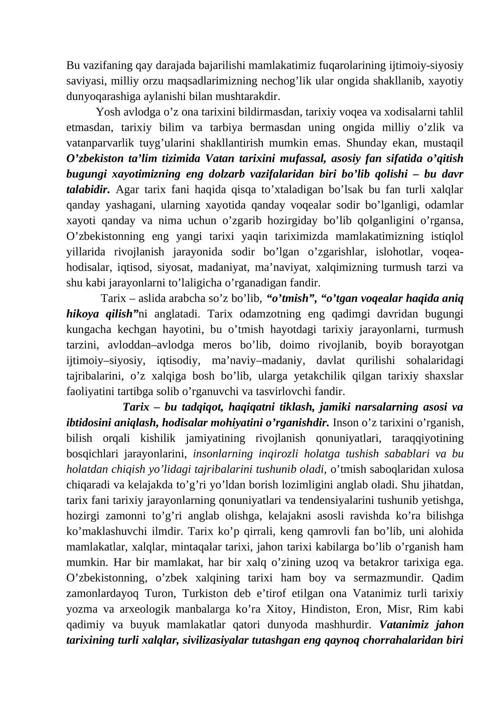 O‘zbekistonning eng yangi tarixi 3