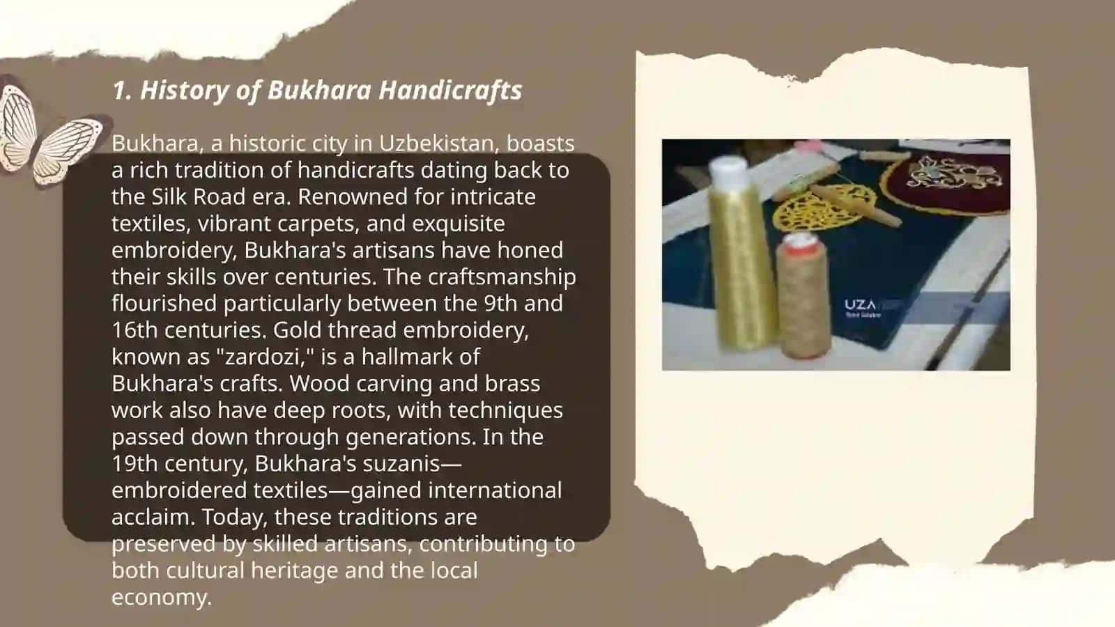 History of Bukhara Handicrafts 3