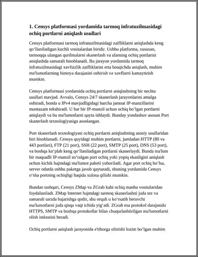 Censys platformasi 3