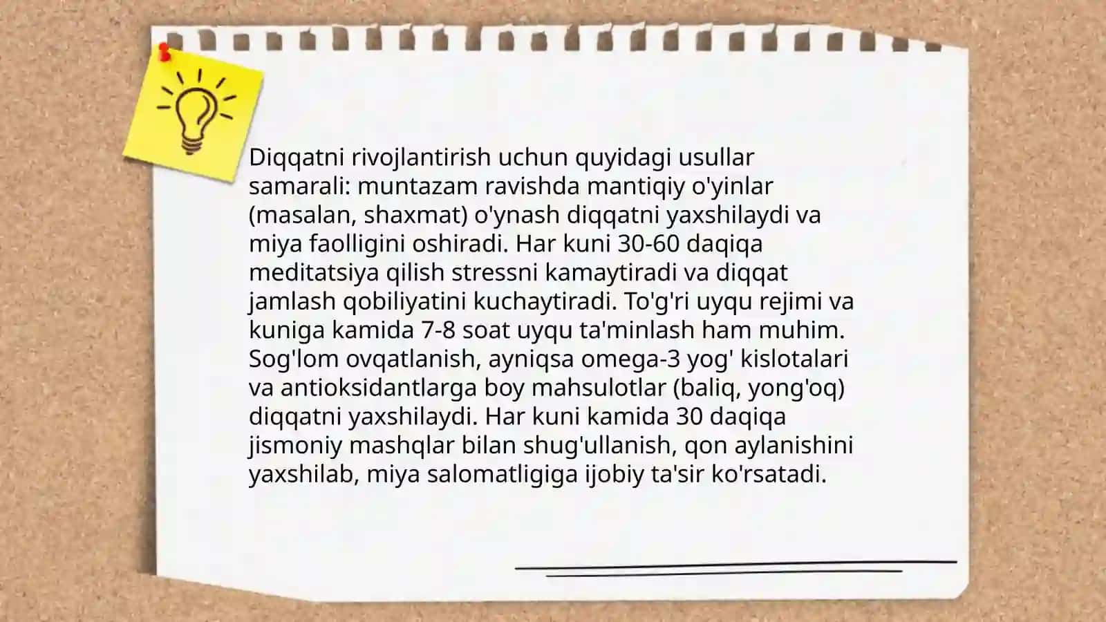 Diqqat va sezgi 3
