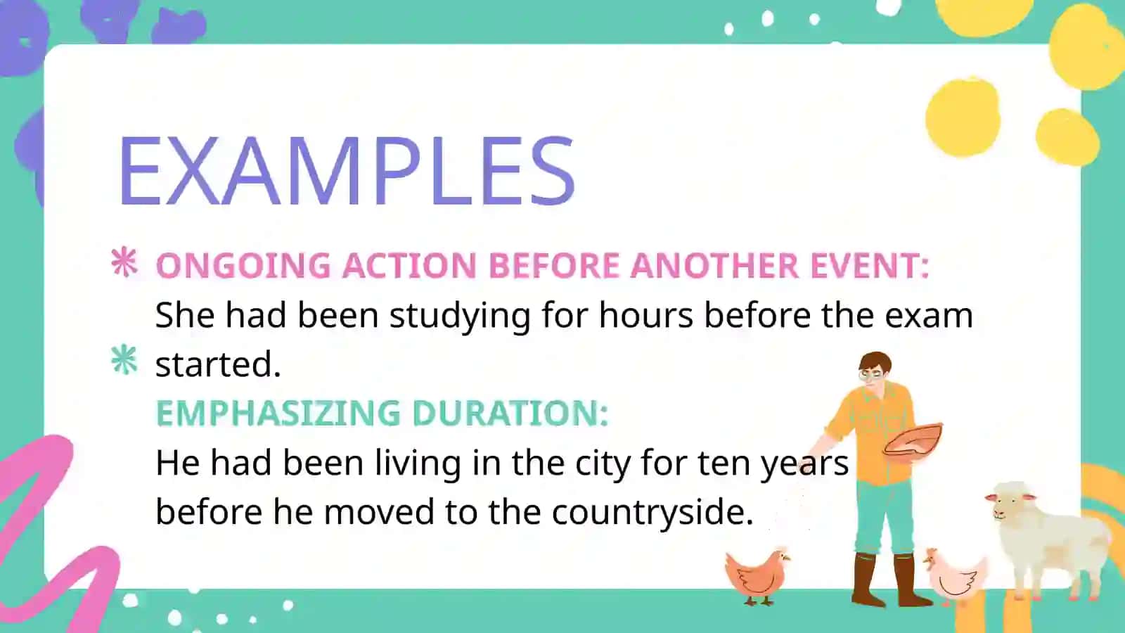 Past Perfect Continuous Tense Lesson 3