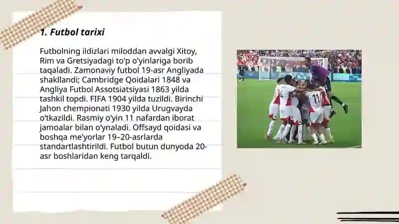Futbol tarixi 3