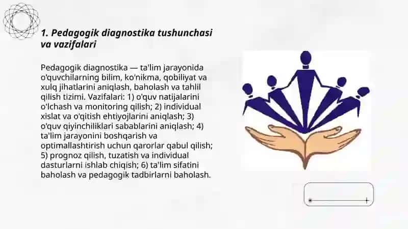 Pedagogik diagnostika 3