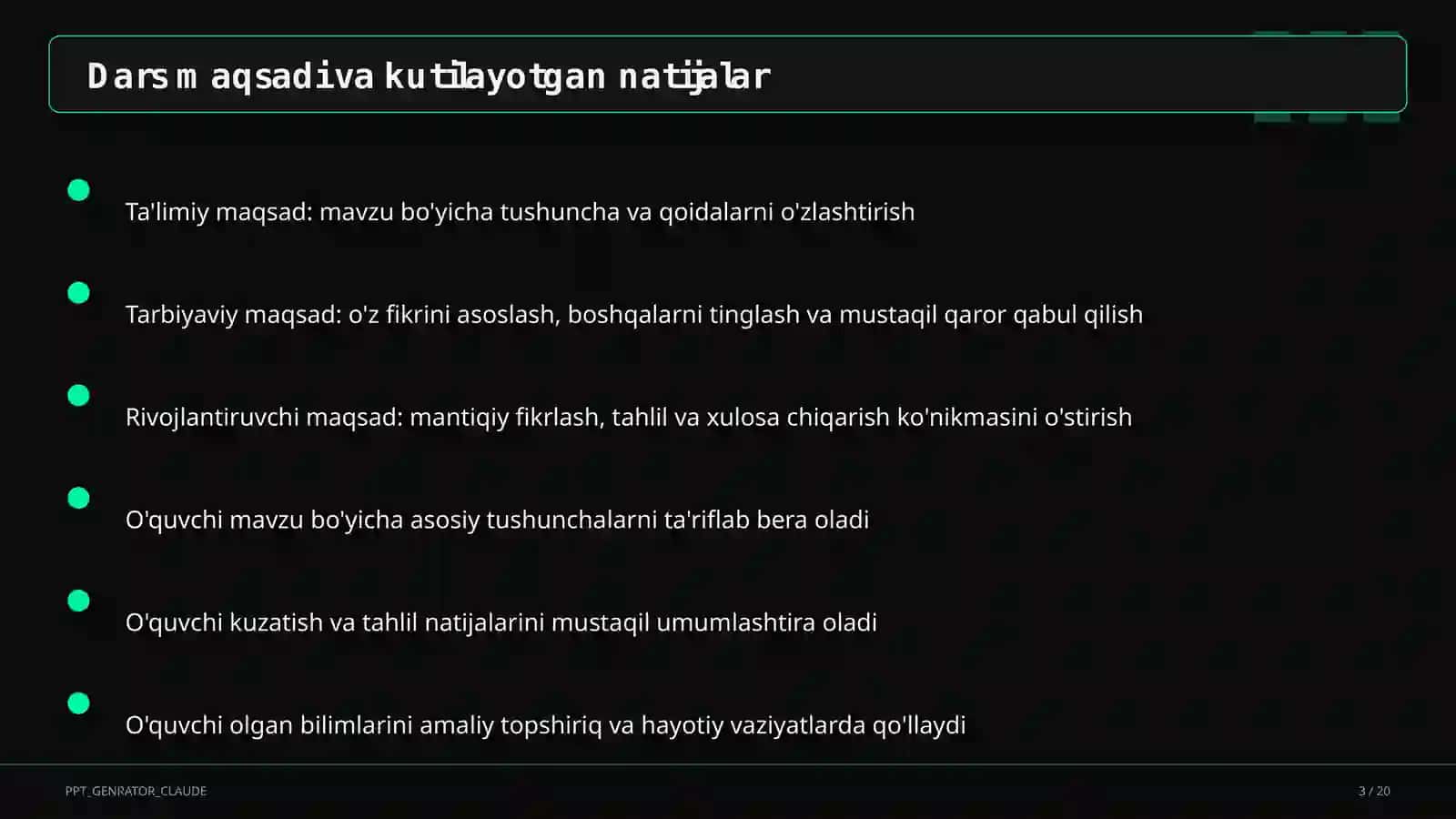 Kinematika: tekis tezlanuvchan harakat (9-sinf) 3