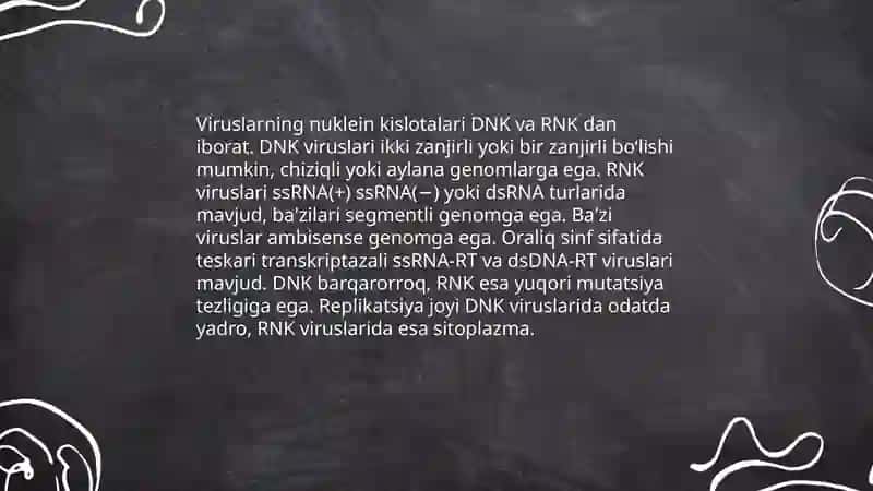 Viruslarning kimyoviy tarkibi 3