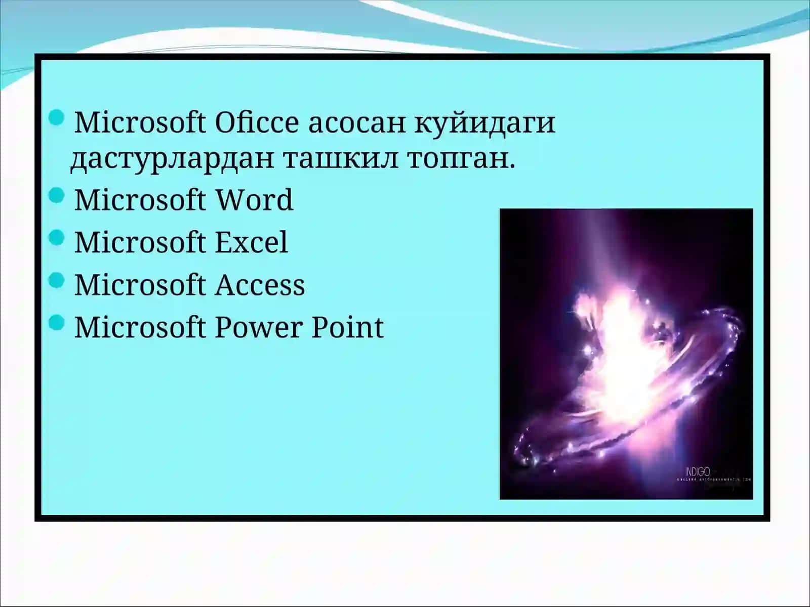 Microsoft Oficce дастурлари 3