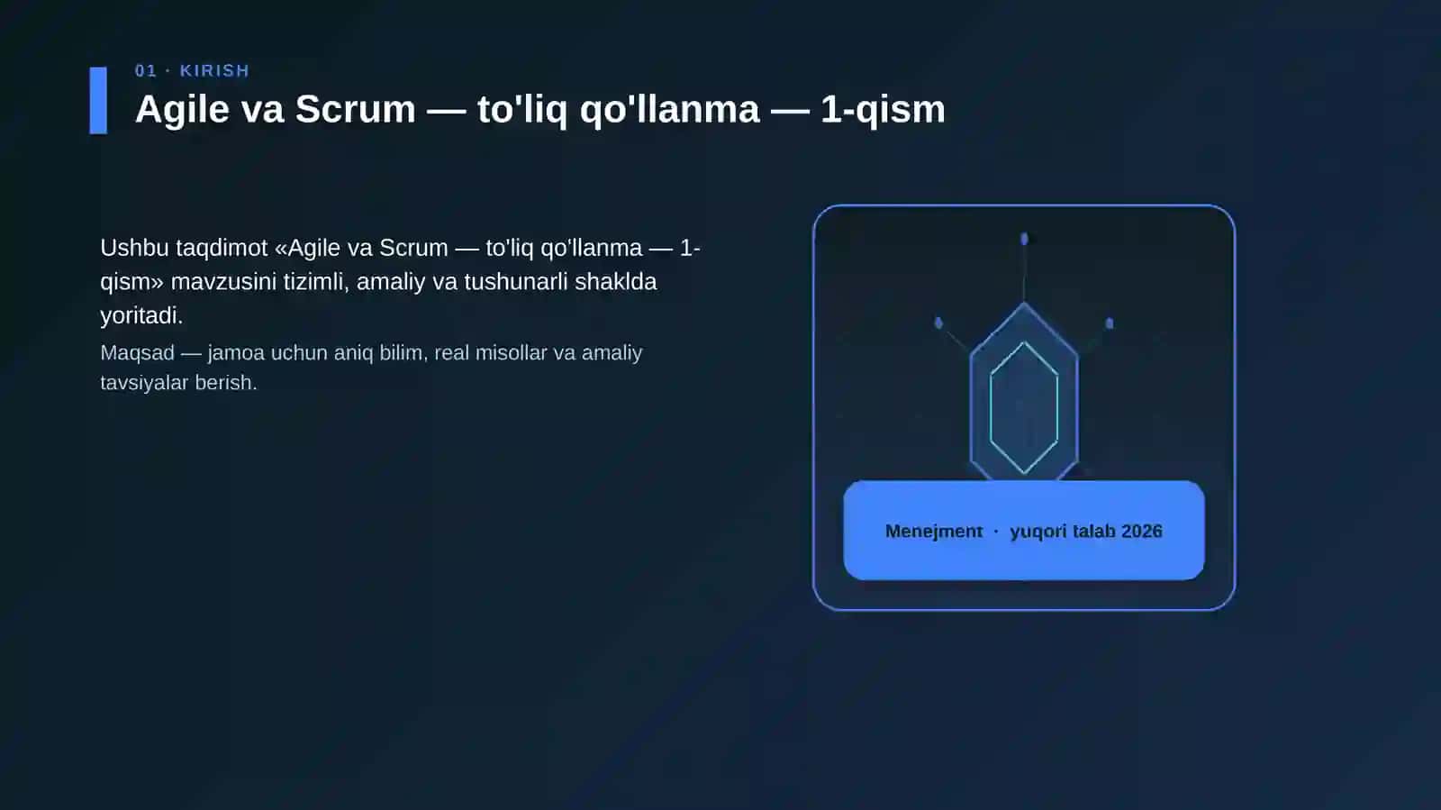 Agile va Scrum — to'liq qo'llanma — 1-qism 3