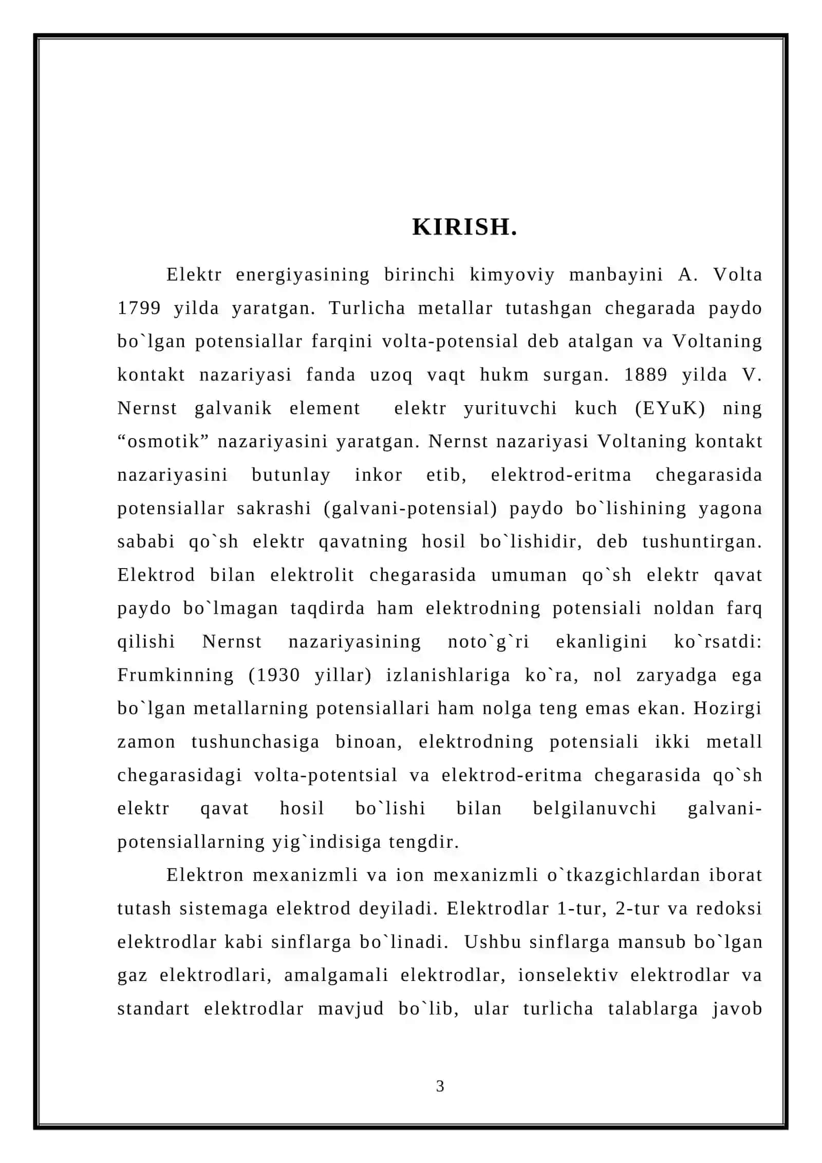 Elektrot potensialini aniqlash usullari 3