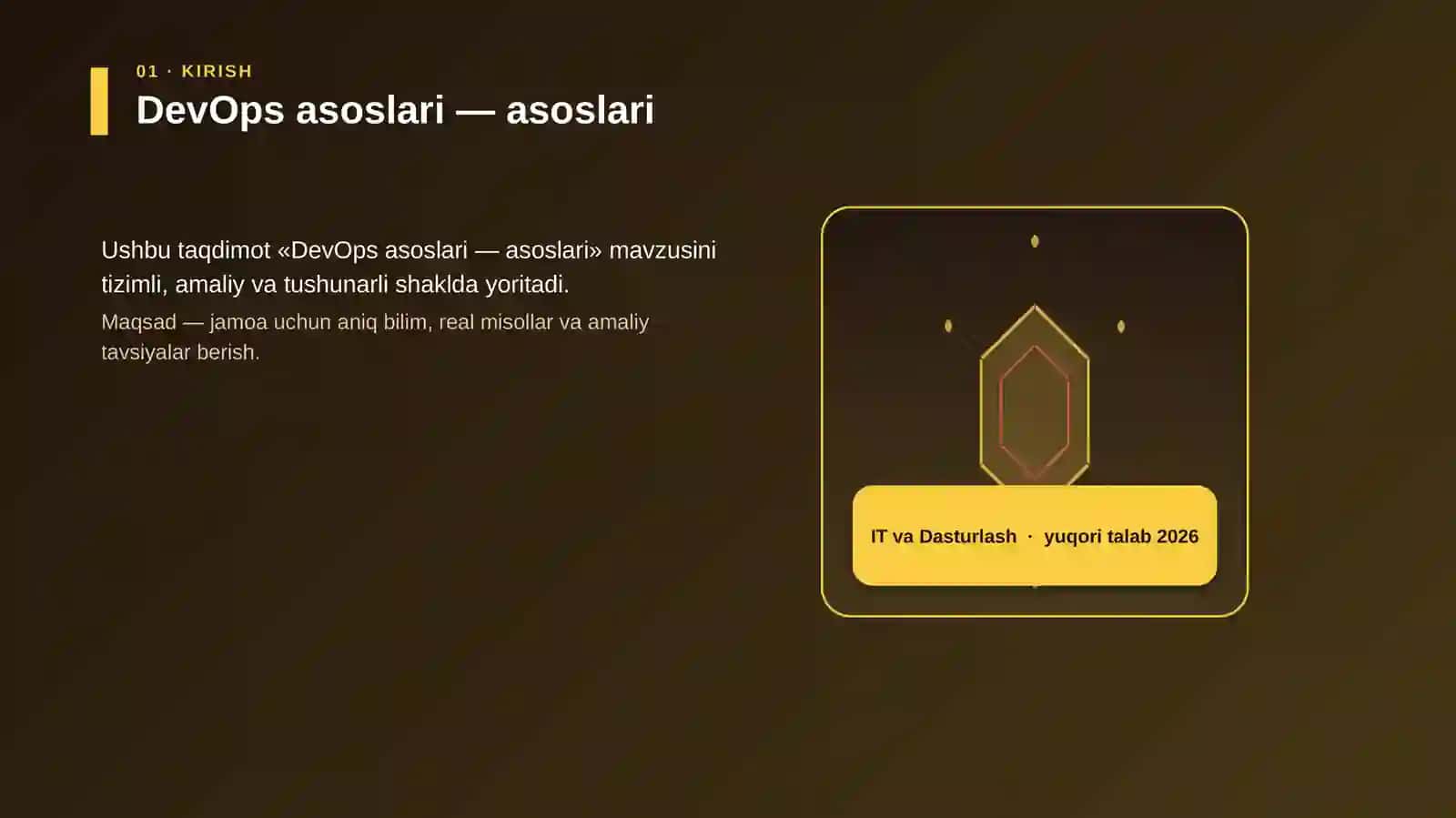 DevOps asoslari — asoslari 3