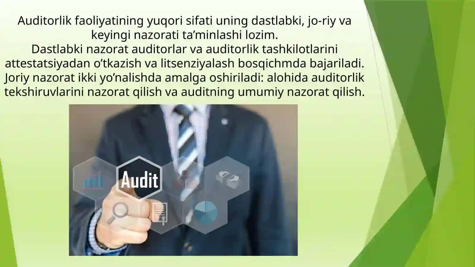 Auditor ish sifat nazorat qilish 3