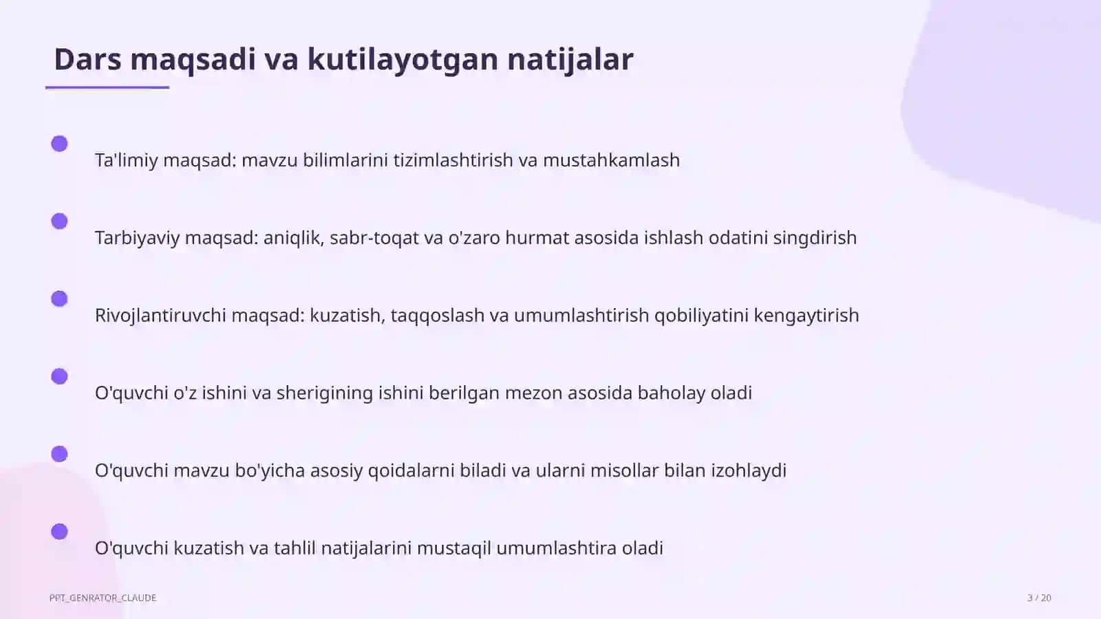 O'zbek rassomlari: O'rol Tansiqboyev (7-sinf) 3