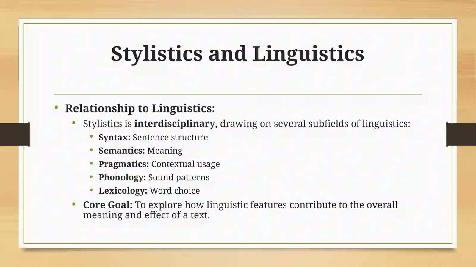 Introduction to Stylistics 3