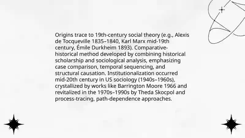 Comparative historical method 3