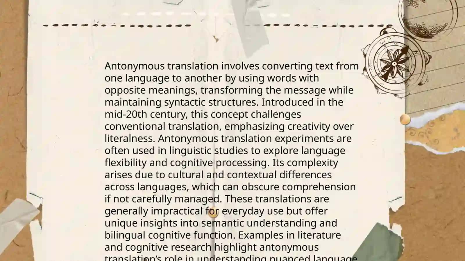 Antonymous translation and its features 3
