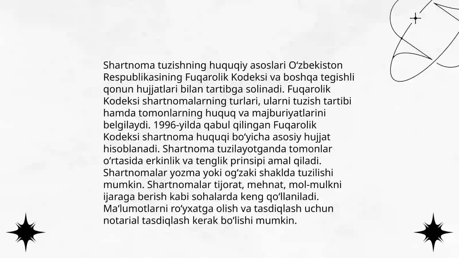 Qurilishda shartnoma munosabatlarining tartibi va mazmuni 3