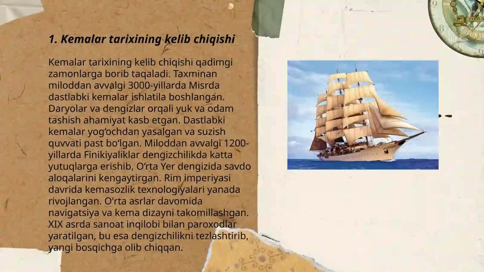 Kemalar tarixi haqida 3