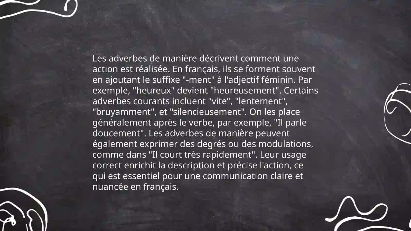 Les adverbes 3