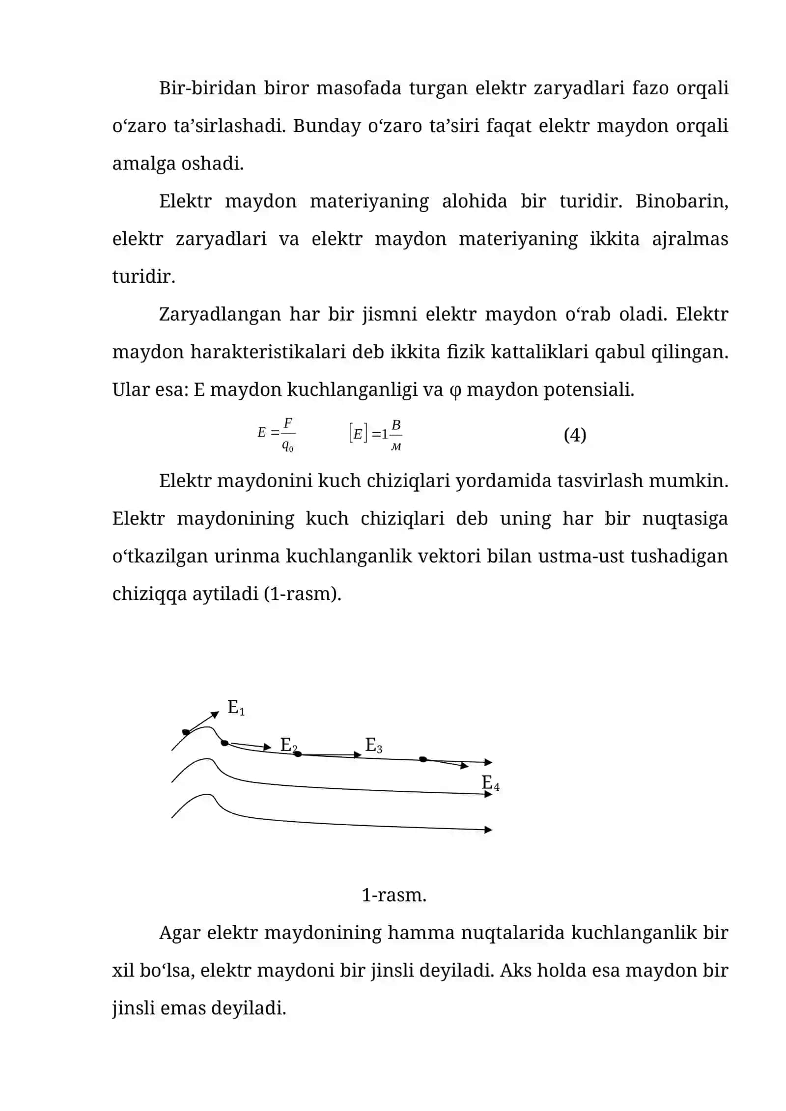 Elektr maydon vakuumda 3